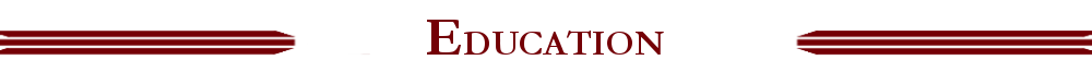Education Header