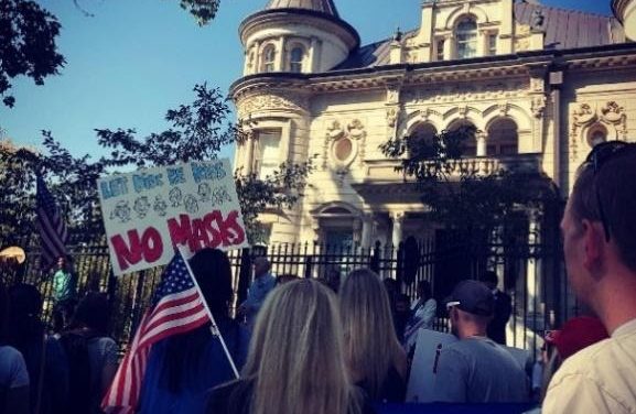 CP of UTAH Joins citizen’s March to end ‘State of Emergency’